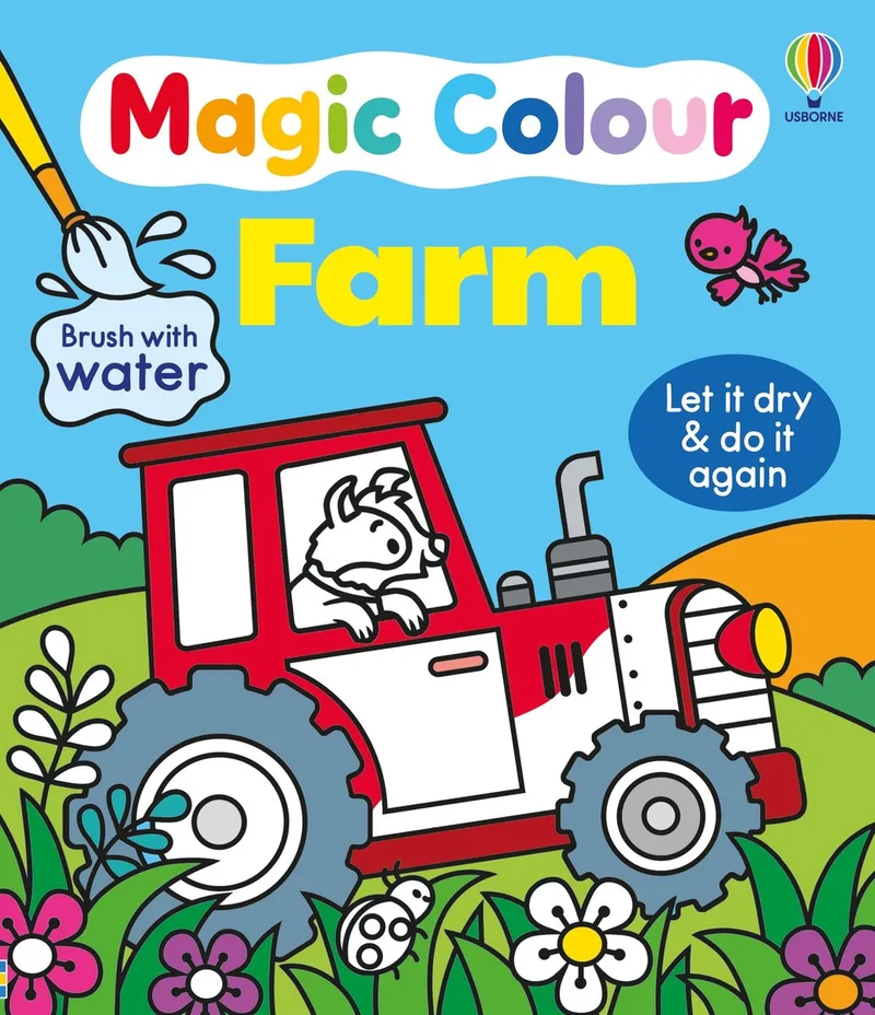 Magic Colour- Magic Colour Farm fra Usborne – billede af bogen