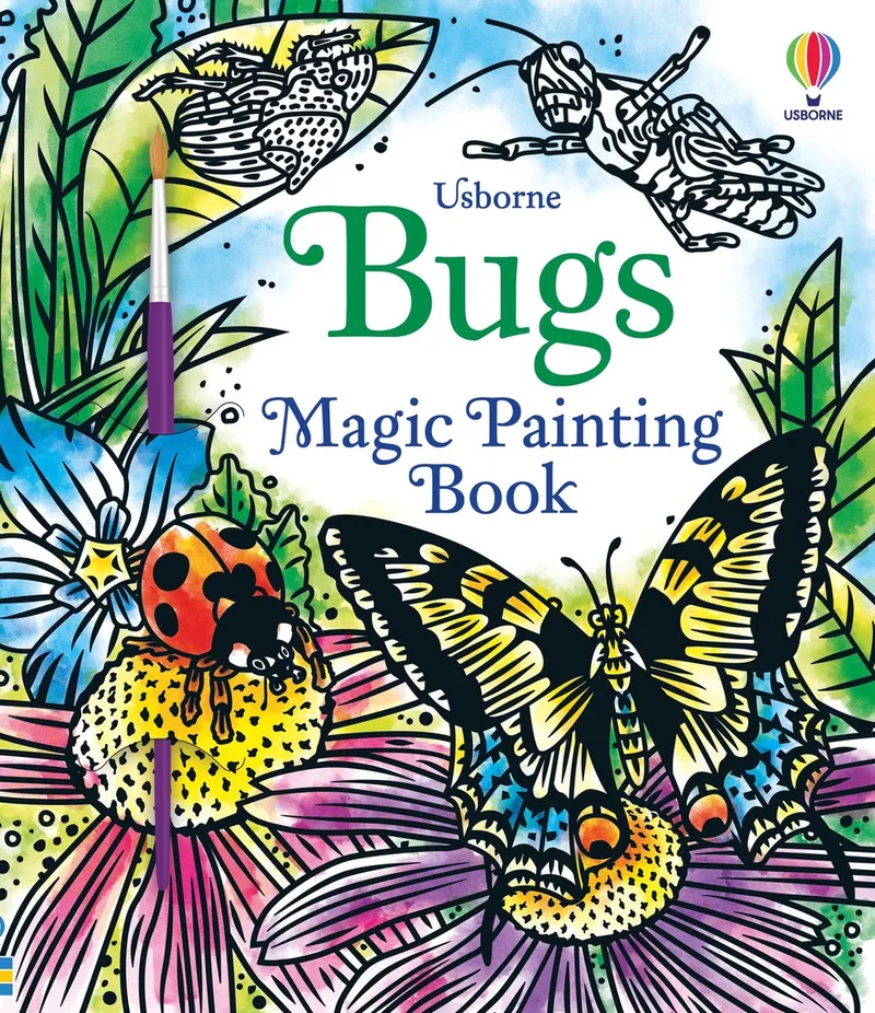 Magic Painting Bugs fra Usborne – billede af bogen