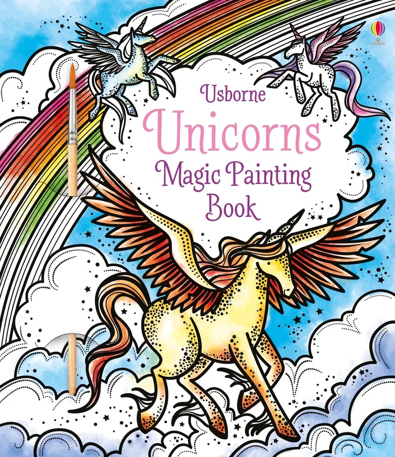 Magic Painting Unicorns 1 de Usborne – photo du livre
