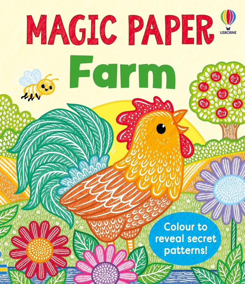 Magic Paper- Magic Paper Farm von Usborne – Buchfoto