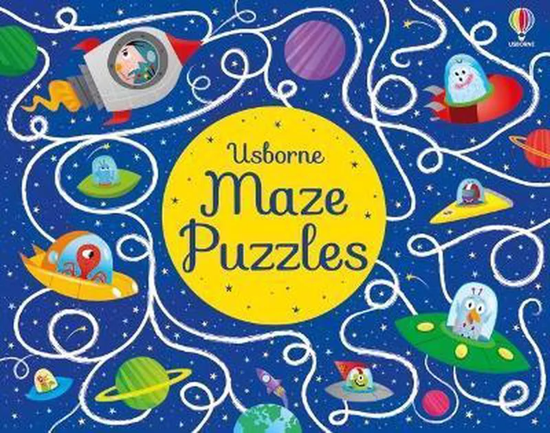 Maze Pad 1 Pads fra Usborne – billede af bogen