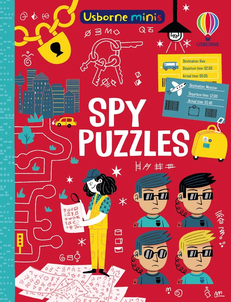 Minis- Spy Puzzles fra Usborne – billede af bogen