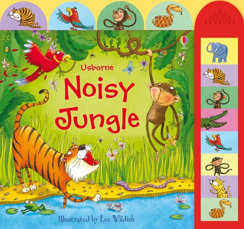 Noisy Jungle von Usborne – Buchfoto