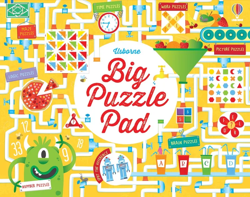 Pads- Big Puzzle Pad von Usborne – Buchfoto