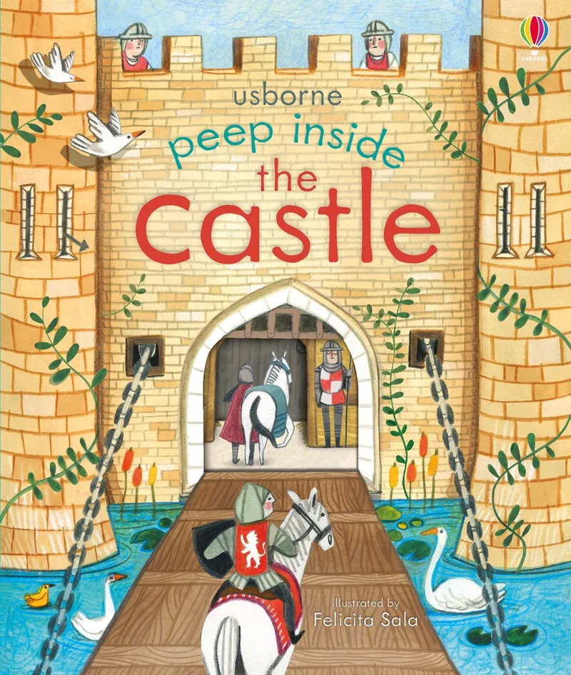 Peep Inside A Castle von Usborne – Buchfoto
