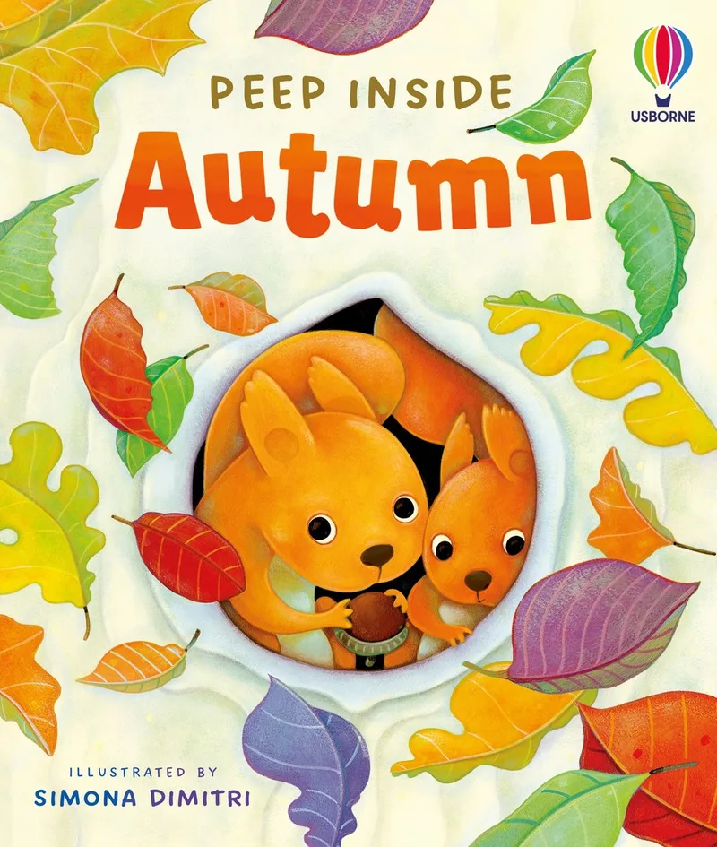 Peep Inside- Peep Inside Autumn von Usborne – Buchfoto