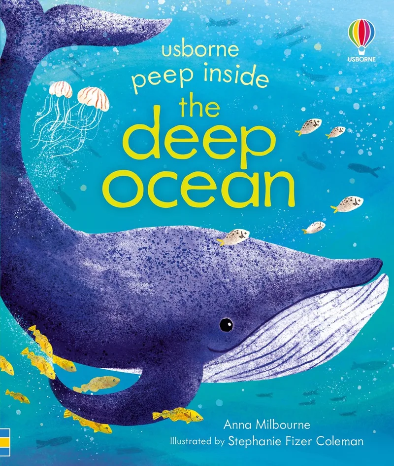 Peep Inside- Peep Inside the Deep Ocean von Usborne – Buchfoto
