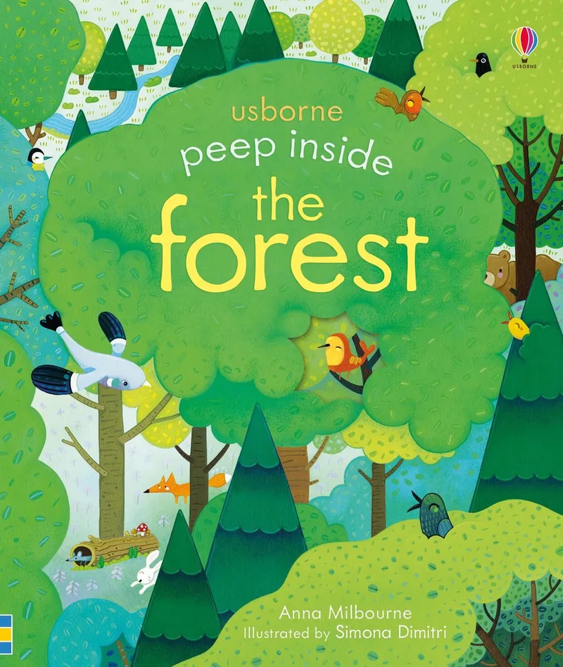 Peep Inside the Forest 1 von Usborne – Buchfoto
