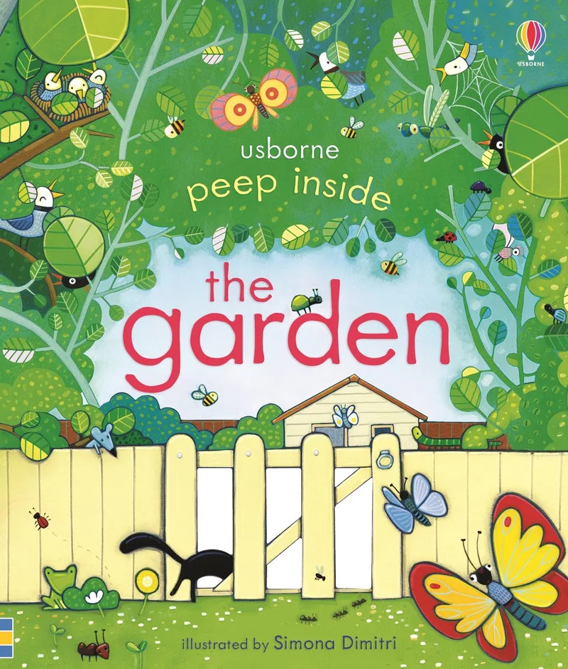 Peep Inside The Garden fra Usborne – billede af bogen
