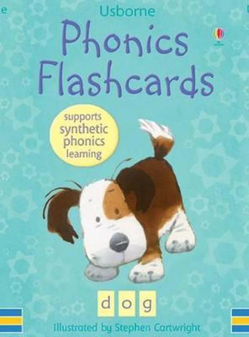 Phonics Flashcards van Usborne – boekfoto