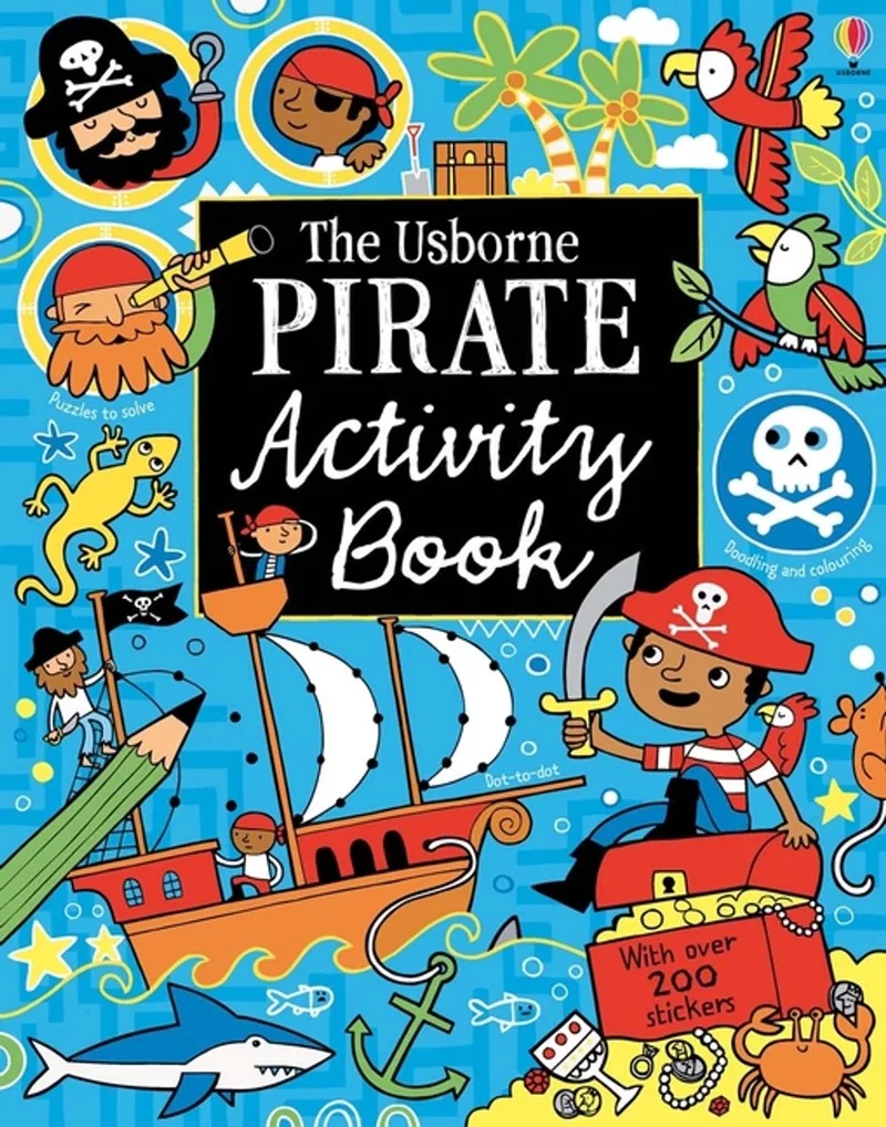 Pirate Activity Book von Usborne – Buchfoto