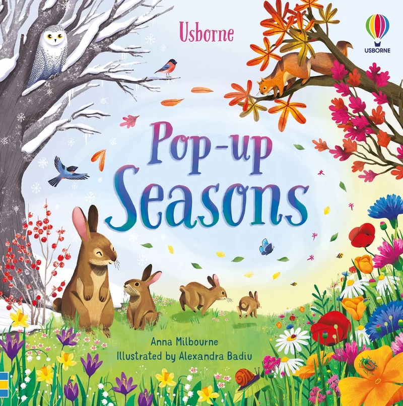 Pop-Up Seasons von Usborne – Buchfoto