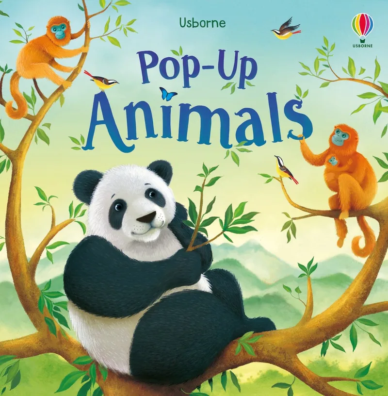 Pop-Ups- Pop-up Animals fra Usborne – billede af bogen