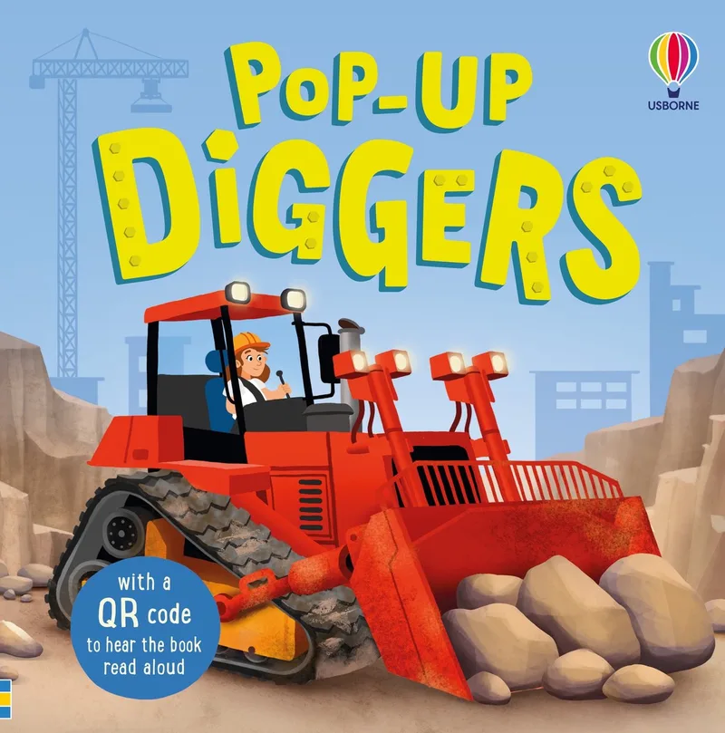 Pop-Ups- Pop-Up Diggers von Usborne – Buchfoto