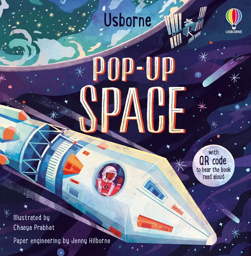 Pop-Ups- Pop-Up Space fra Usborne – billede af bogen