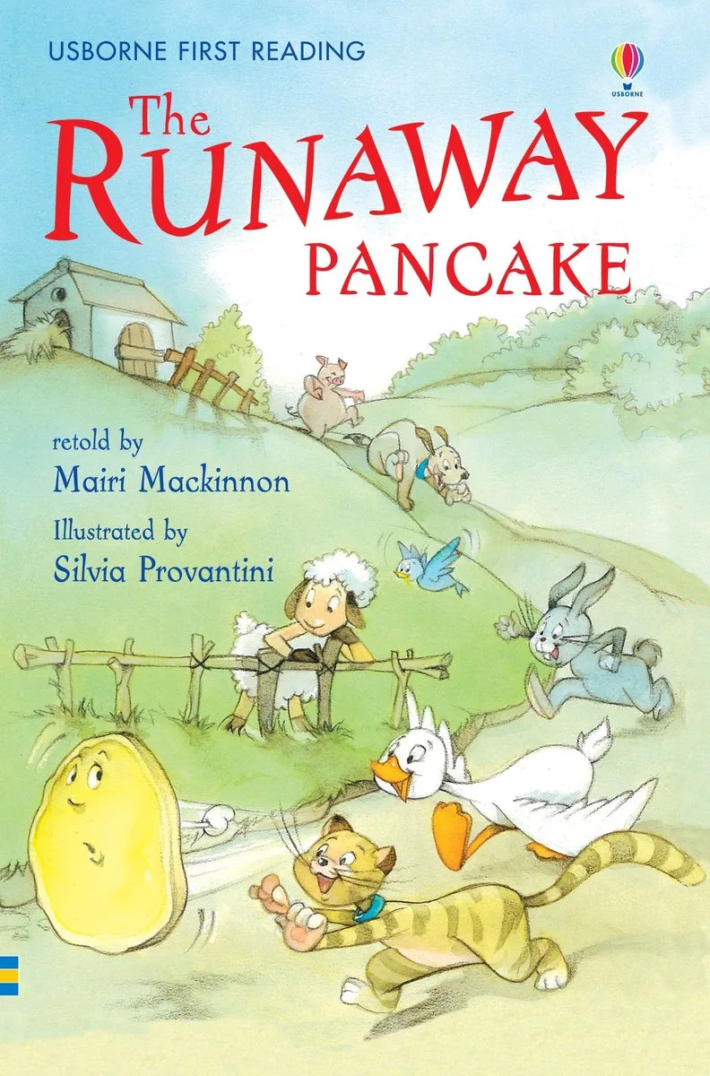 Runaway Pancake von Usborne – Buchfoto