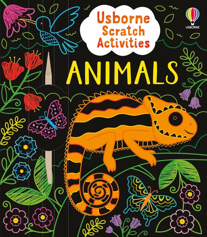 Scratch Activities- Usborne Scratch Activities Animals von Usborne – Buchfoto