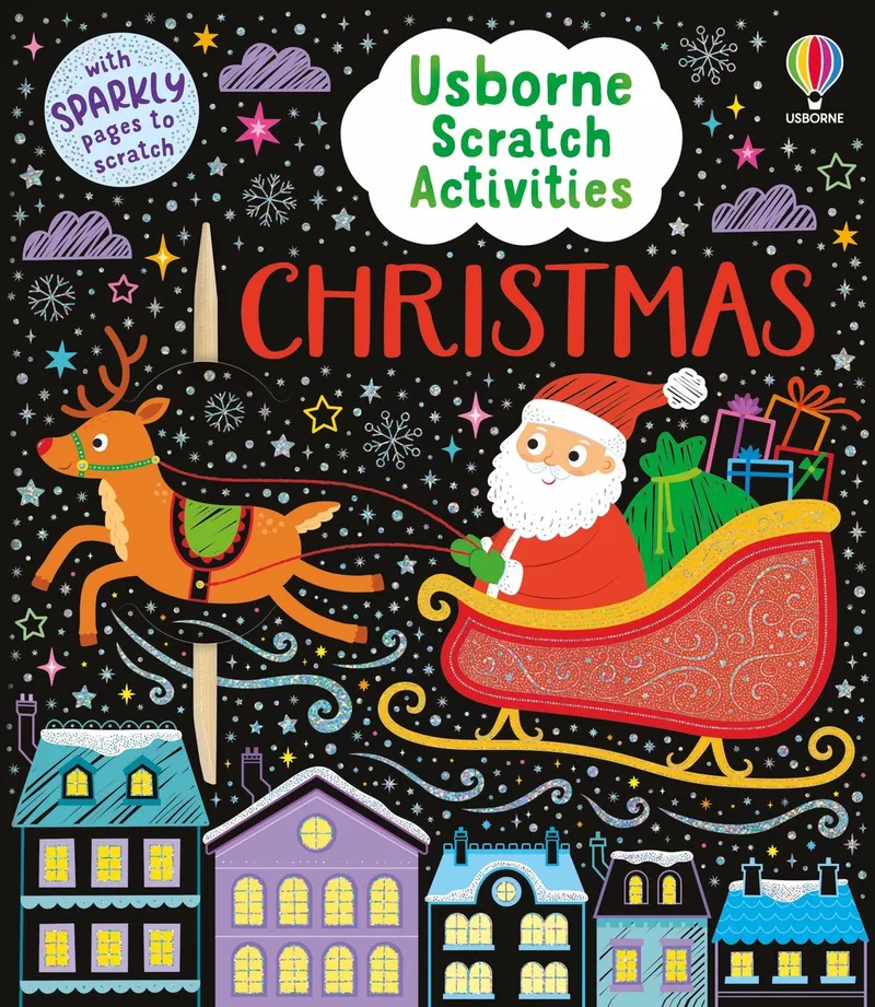 Scratch Activities- Usborne Scratch Activities Christmas fra Usborne – billede af bogen