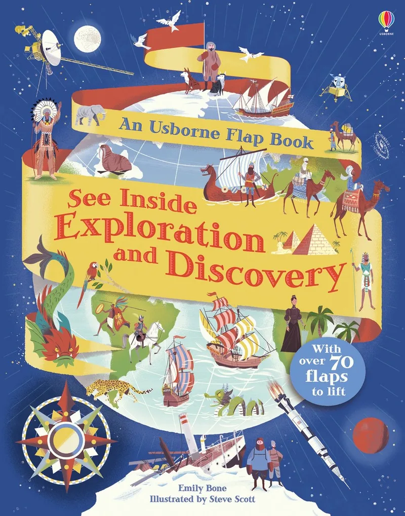See Inside Exploration & Discovery von Usborne – Buchfoto