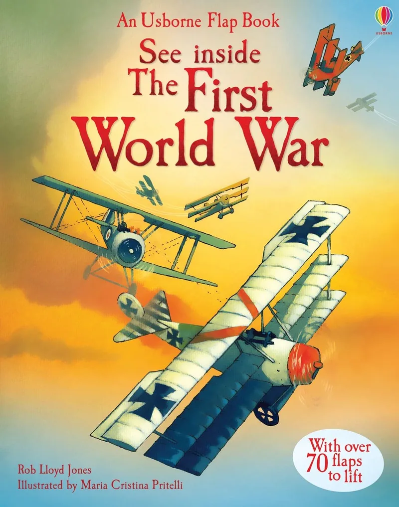 See Inside First World War van Usborne – boekfoto