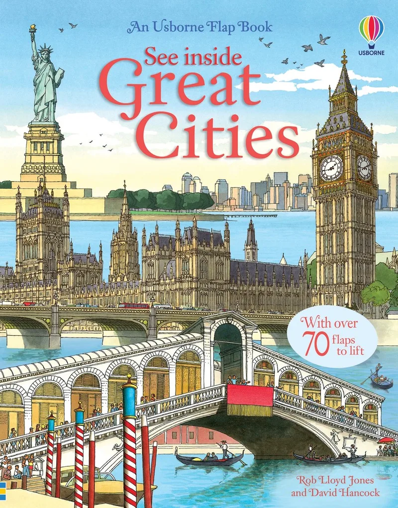 See Inside Great Cities von Usborne – Buchfoto