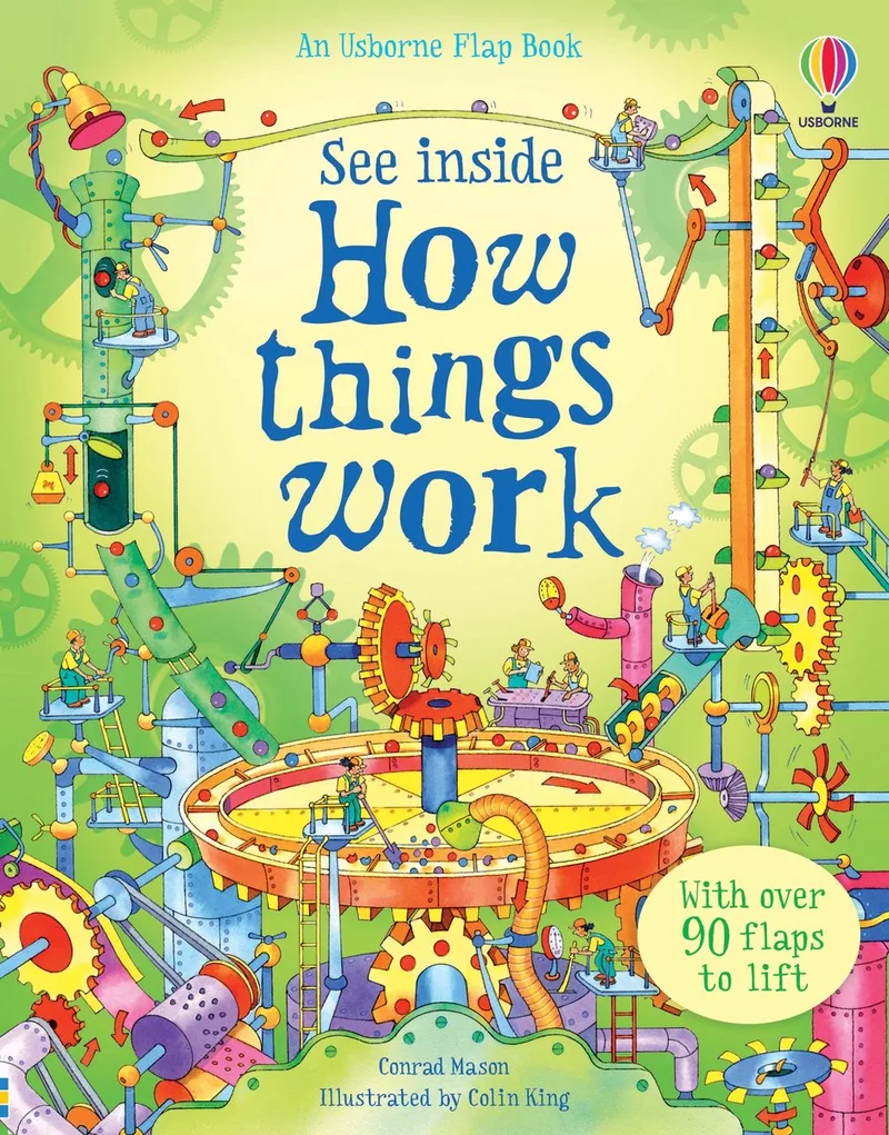See Inside How Things Work från Usborne – bokbild