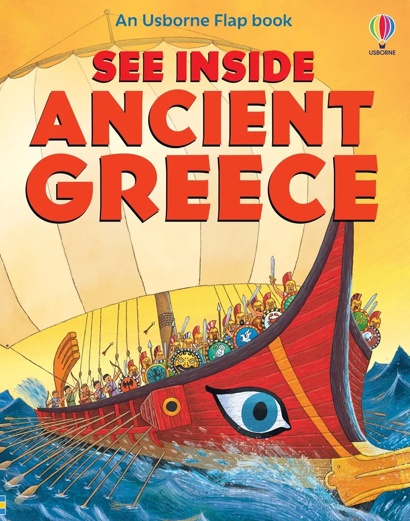 See Inside- See Inside Ancient Greece fra Usborne – billede af bogen