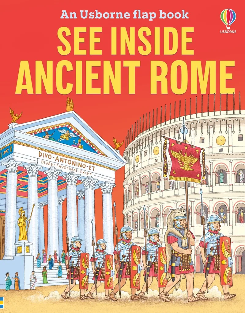 See Inside- See Inside Ancient Rome fra Usborne – billede af bogen