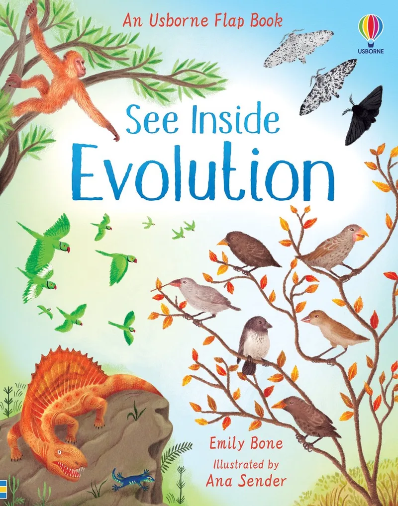 See Inside- See Inside Evolution fra Usborne – billede af bogen