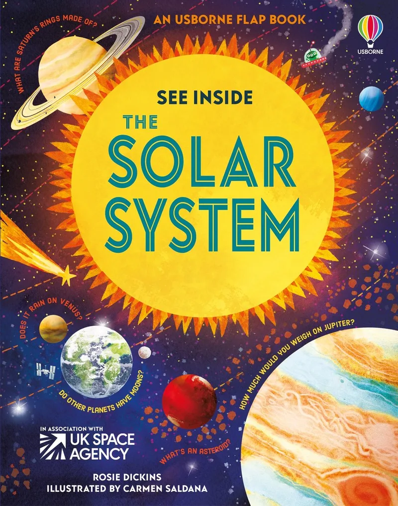 See Inside- See Inside the Solar System fra Usborne – billede af bogen