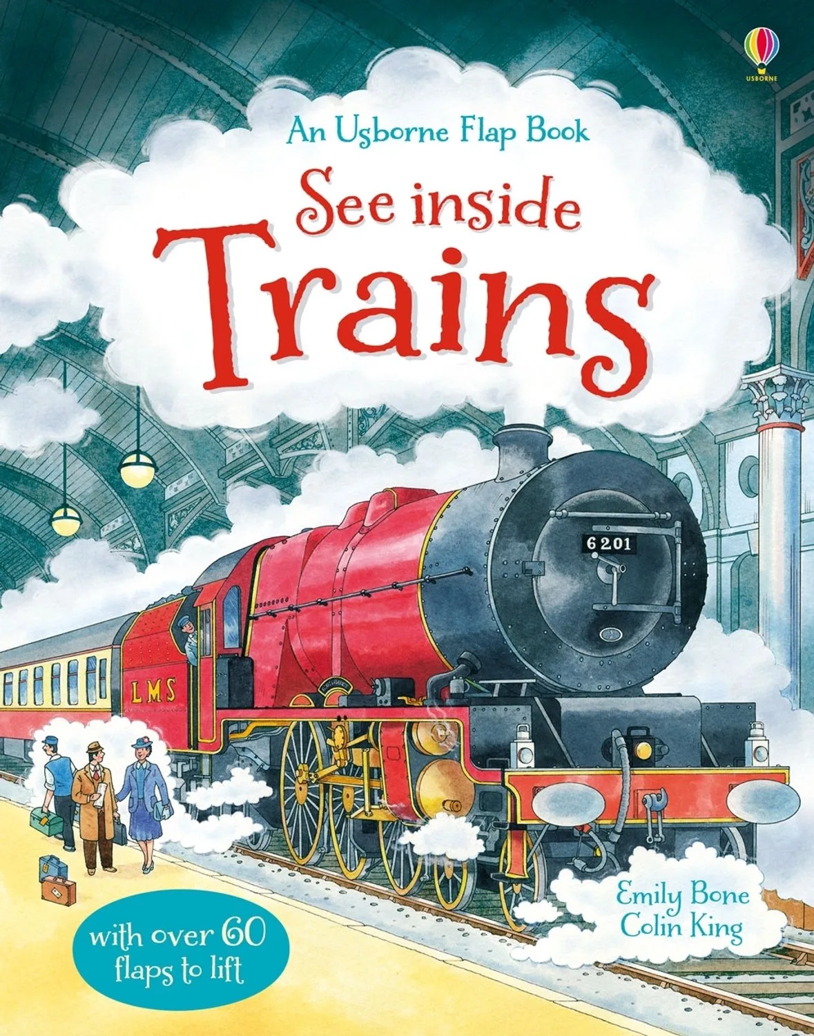 See Inside- See Inside Trains fra Usborne – billede af bogen