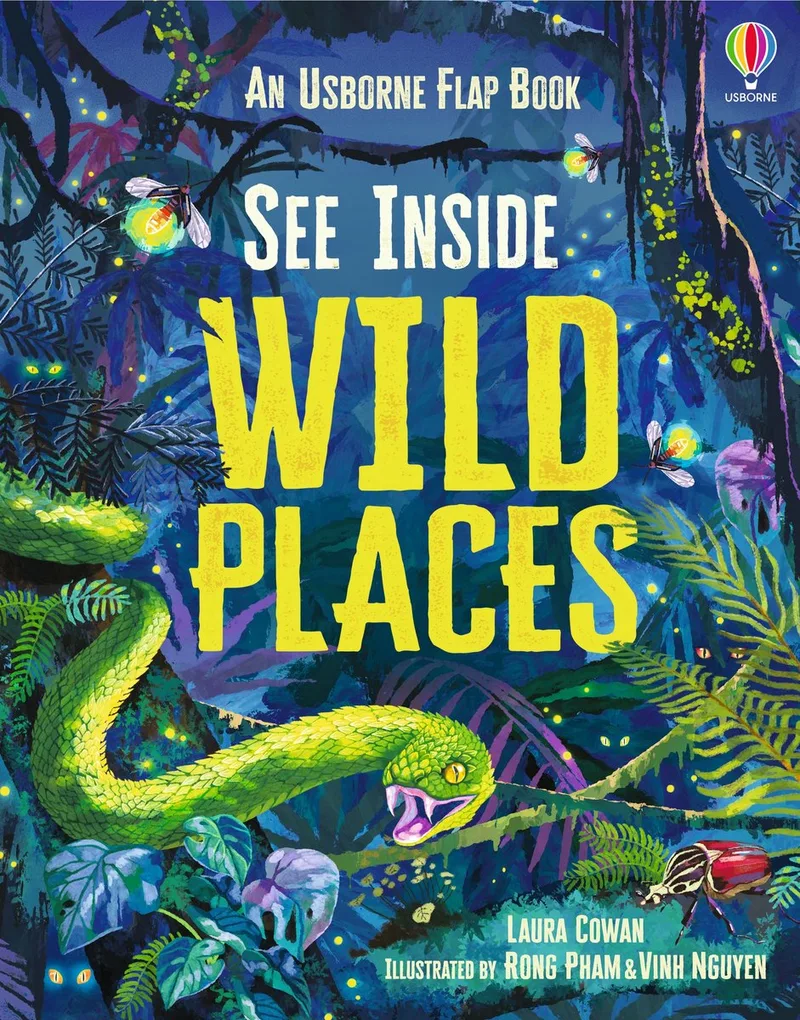 See Inside- See Inside Wild Places von Usborne – Buchfoto