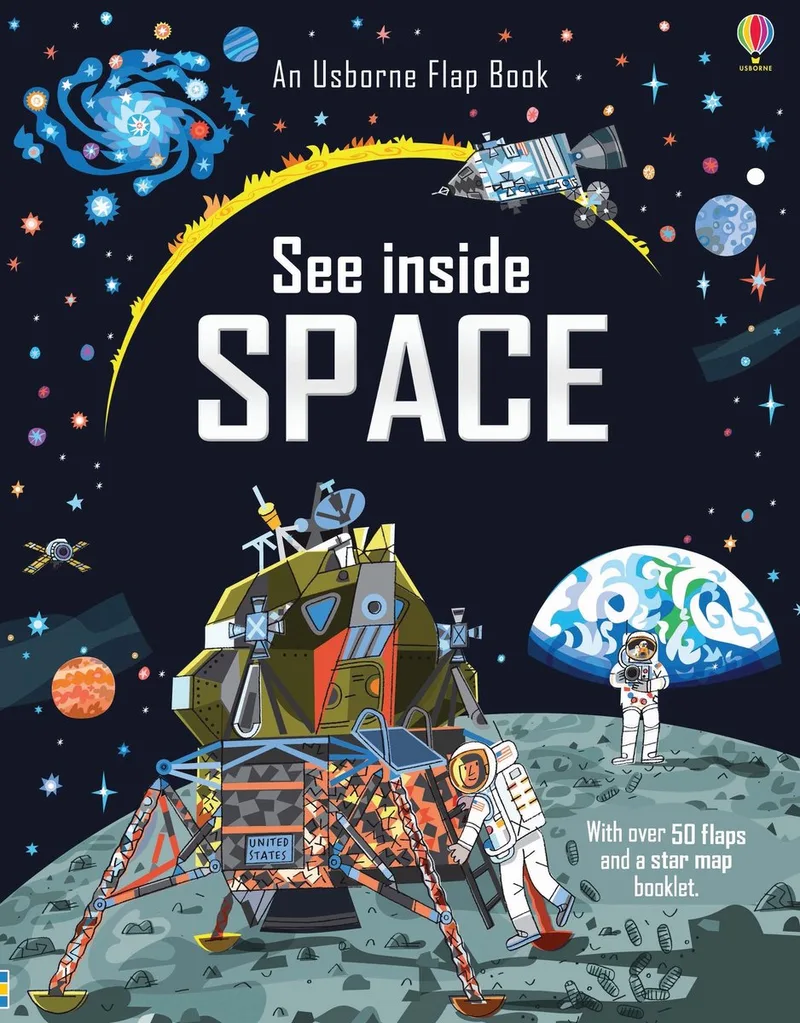 See Inside Space van Usborne – boekfoto