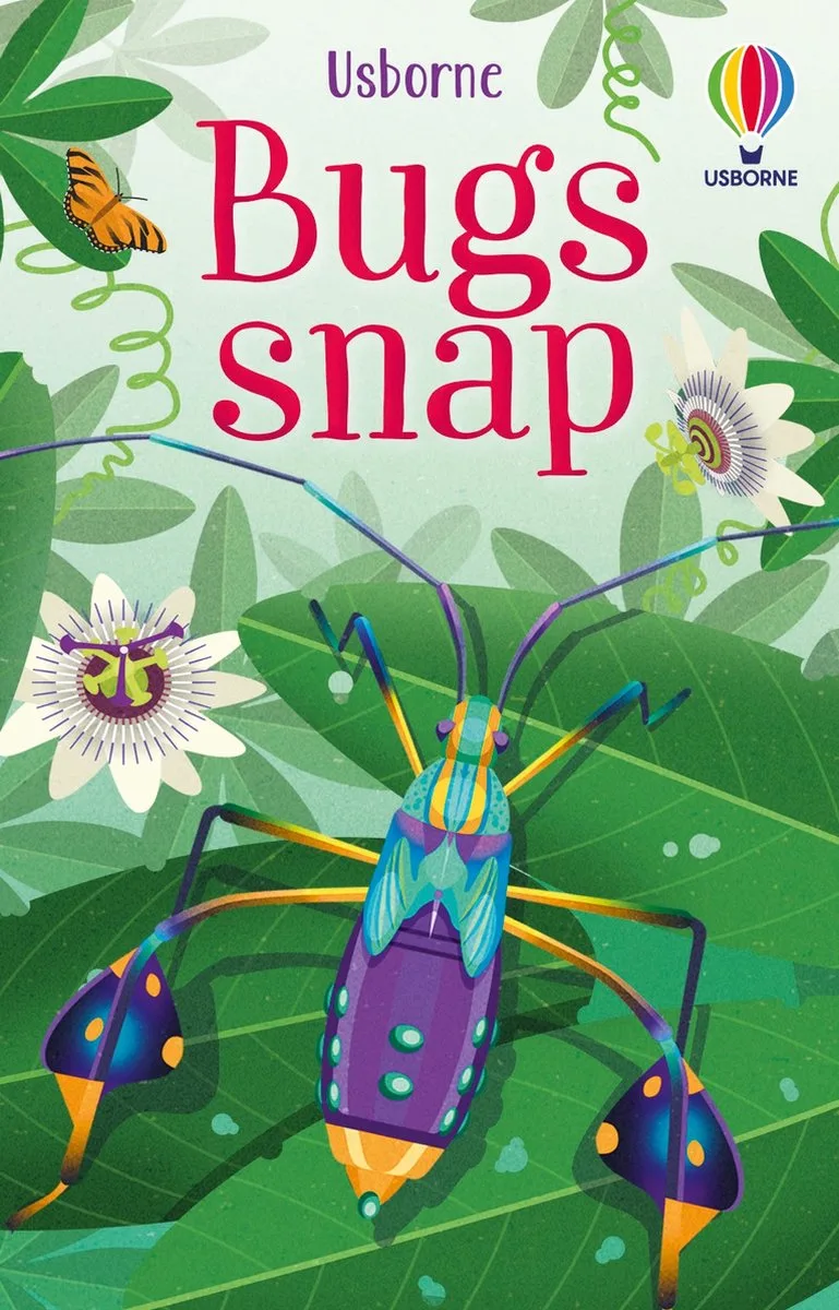 Snap Cards- Bugs Snap fra Usborne – billede af bogen