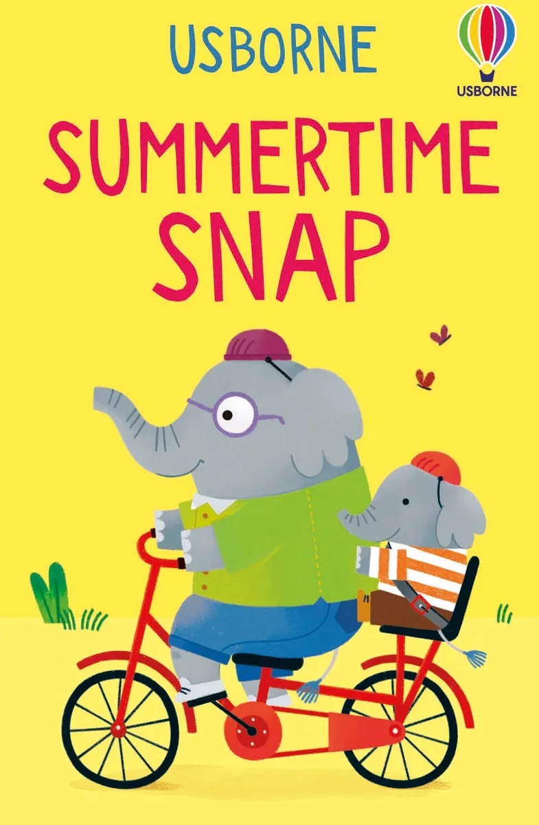 Snap Cards- Summertime Snap fra Usborne – billede af bogen