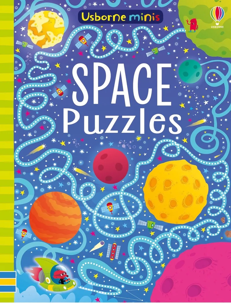 Space Puzzles från Usborne – bokbild