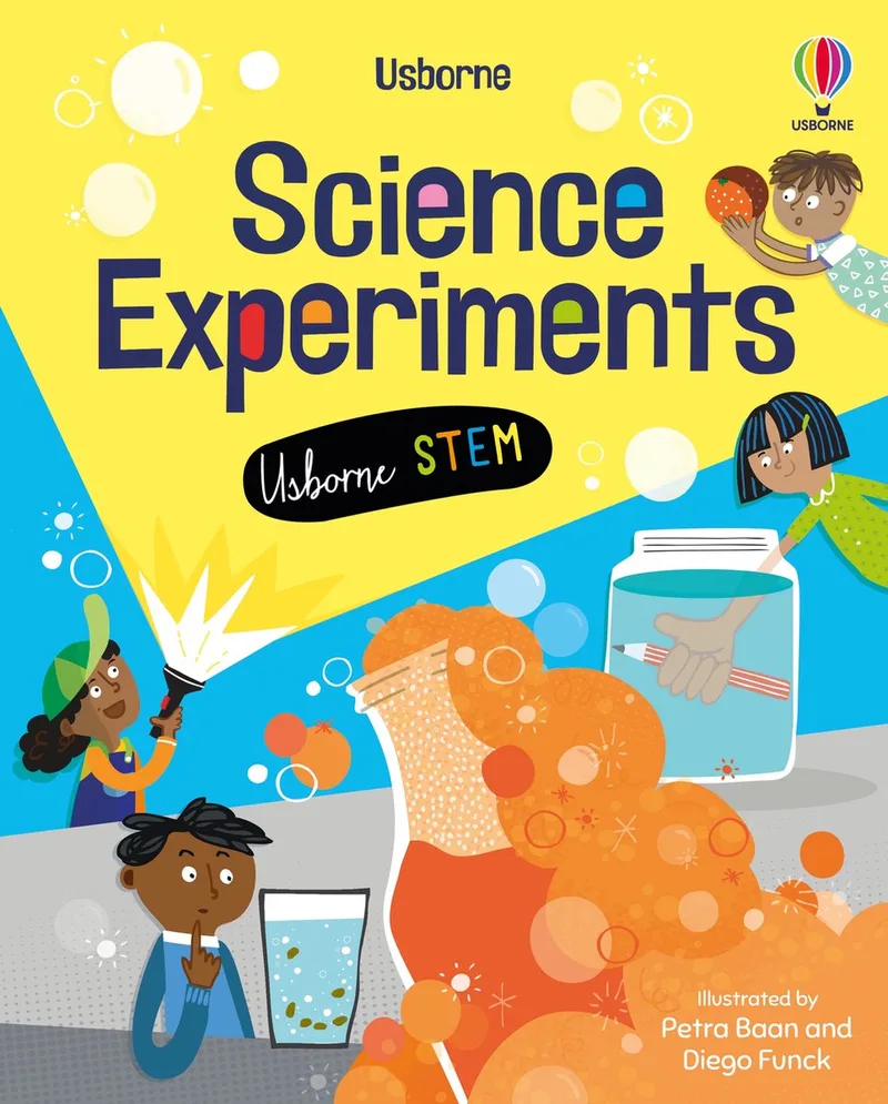 STEM- Science Experiments de Usborne – photo du livre