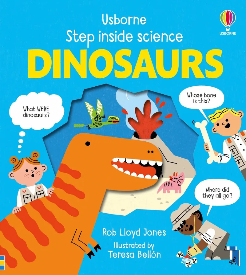 Step Inside Science- Step Inside Science: Dinosaurs von Usborne – Buchfoto