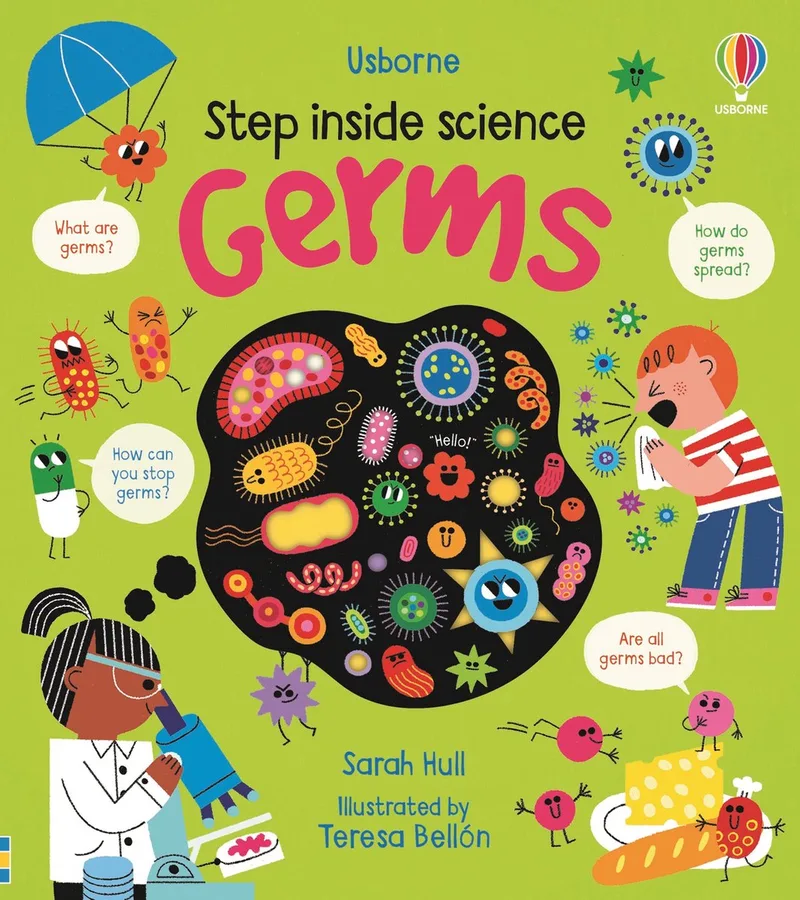 Step Inside Science- Step inside Science: Germs van Usborne – boekfoto