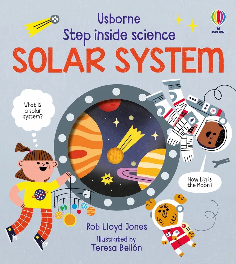 Step Inside Science- Step Inside Science: The Solar System van Usborne – boekfoto