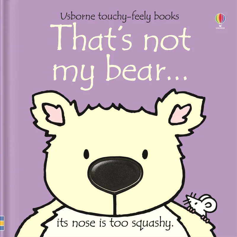 Touchy Feely Thats Not My Bear fra Usborne – billede af bogen
