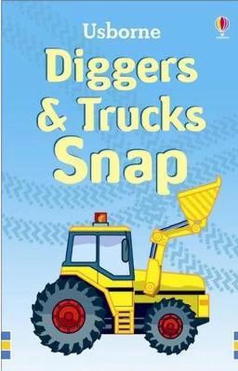 Trucks And Diggers Snap von Usborne – Buchfoto