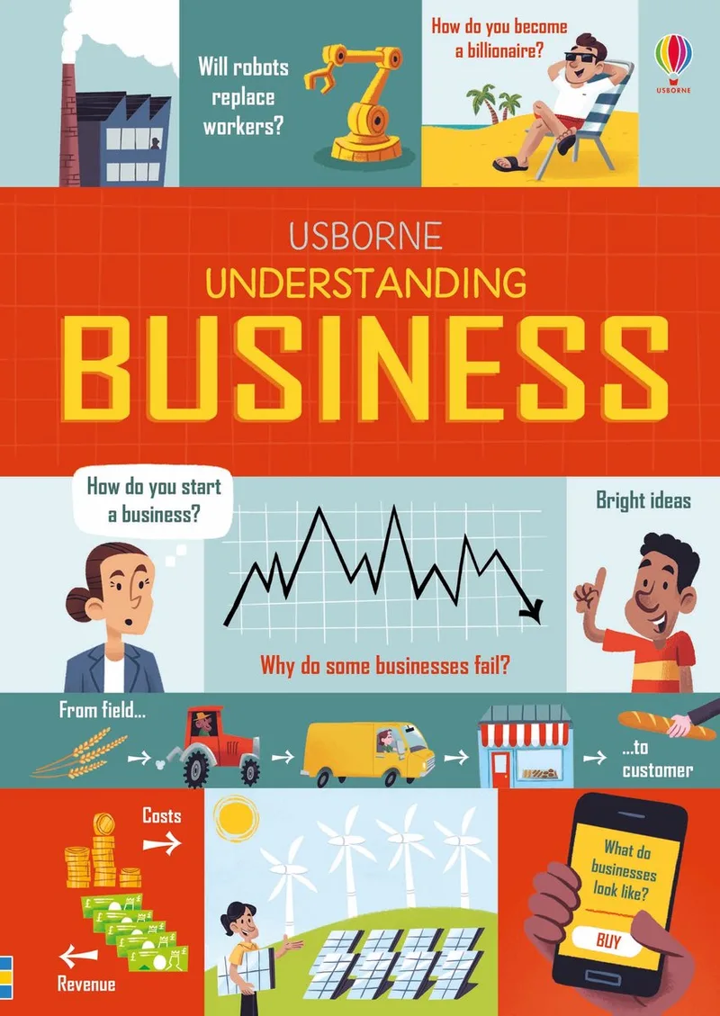 Understanding- Understanding Business von Usborne – Buchfoto