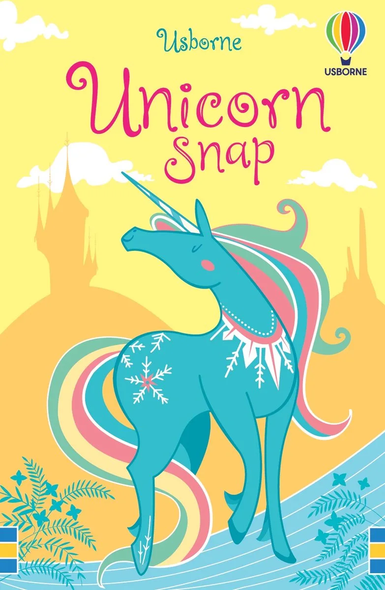Unicorn Snap Snap Cards de Usborne – photo du livre