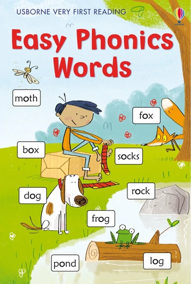 Very First Reading Easy Phonic Words von Usborne – Buchfoto