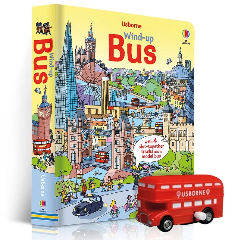 Wind Up Bus fra Usborne – billede af bogen