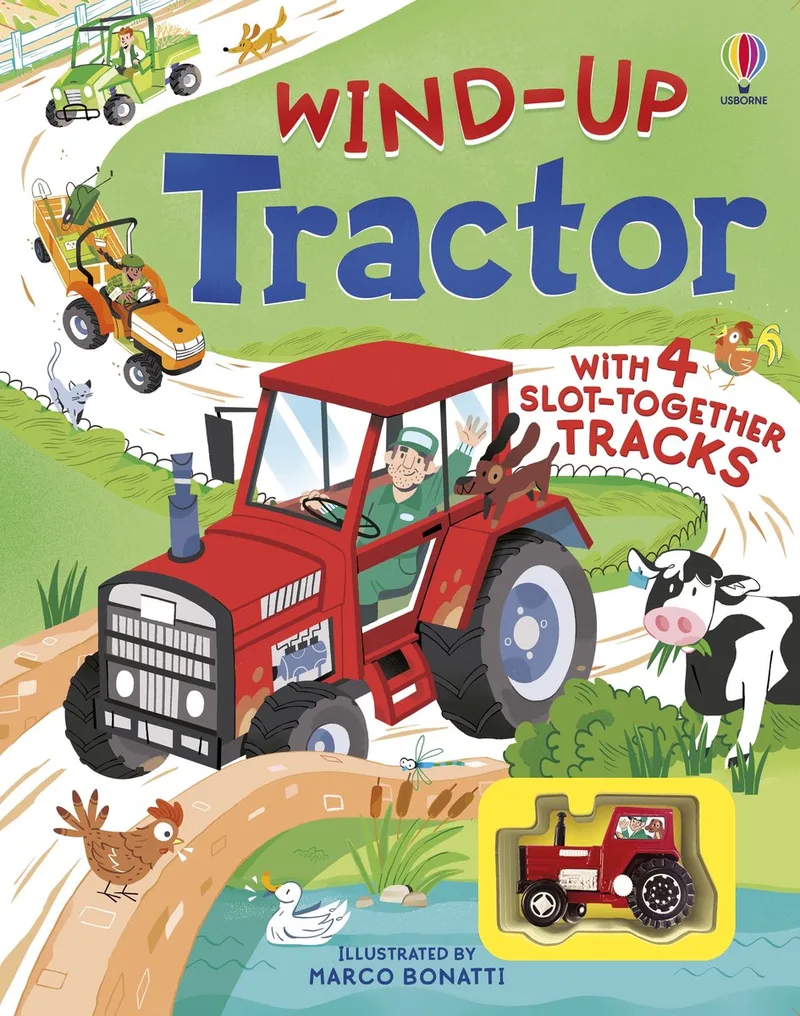Wind-up- Wind-up Tractor de Usborne – photo du livre