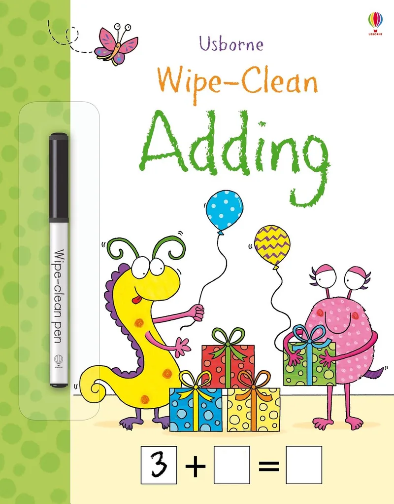 WipeClean Adding WipeClean Books 1 von Usborne – Buchfoto