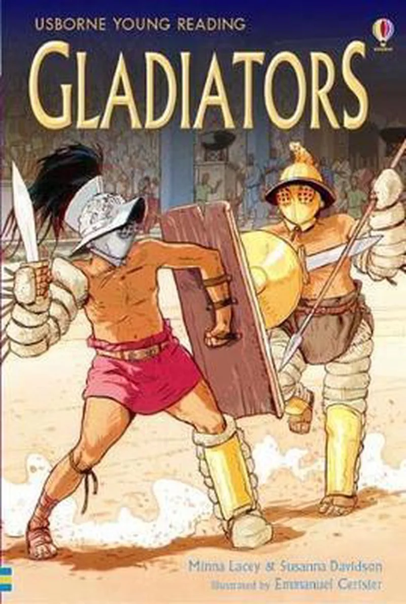Young Reading Gladiators von Usborne – Buchfoto