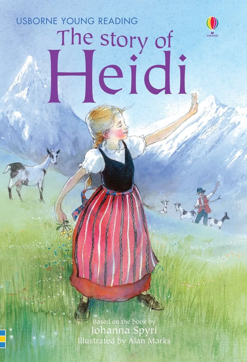 Young Reading Heidi van Usborne – boekfoto